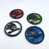 100mm Skoda ABS Car Front Hood Emblem Badge Auto Rear Sticker Decal