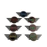 11.55*5.3CM Metal Car Front Sticker Cover Rear Badge for MINI COOPER Countryman Clubman JCW F55 F56 R55 R56 R60 F60 Accessories