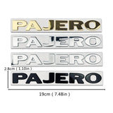 Mitsubishi PAJERO Logo Metal Car Rear Sticker Emblem Badge
