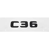 Mercedes Benz C32 C36 C55 C63 C200 C220 C230 ABS Car Rear Sticker