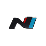 Hyundai N Logo Metal Car Rear Sticker Trunk Emblem Badge Decal