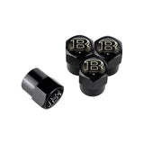 4pcs Mercedes Benz Brabus Alloy Car Tire Valve Caps Tyre Covers