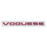 Land Rover VOGUESE Logo ABS Car Rear Sticker Decal Emblem Badge