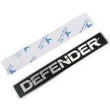 Land Rover Defender Metal Car Front Hood Sticker Decal Rear Emblem Badge