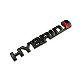 13.4x2cm Car Trunk Front Girlle Badge Sticker for Toyota Hybrid Yaris Avalon Auto Whole Body Emblem Decal Exterior Accessories
