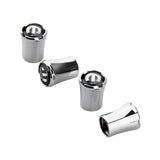 4pcs/set Chrysler MOPAR Logo Car Air Valve Stem Caps Auto Tyre Valve Covers