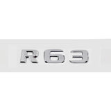 Mercedes Benz R63 R300 R320 R350 R500 ABS Car Rear Sticker