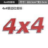 Jeep 4x4 Metal Car Rear Sticker Auto Trunk Emblem Badge Decal