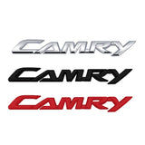 13.8x1.9cm Metal Car Trunk Sticker for Camry 3d Letter Badge Decals Rear Emblem Refitting Decoration Accessories
