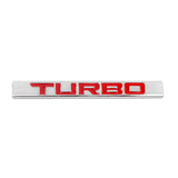 Car Sticker Trunk Body Badge TURBO Logo Decoration for Honda Accord Ciic H-RV Vezel Odyssey Jazz Amaze