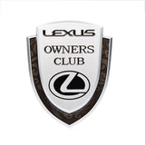Lexus Metal Shield Car Rear Sticker Auto Window Emblem Badge Decal