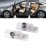 2PCS Car Door Welcome Light Projector Lamp for Mercedes Benz R ML GL Class W215 W164 X164