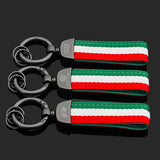 Volkswagen VW R Nylon Webbing Car Keychain Pendant Key Chain Holder