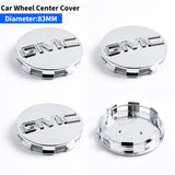 60/83mm 4pcs Car Wheel Center Cover for GMC Logo Sierra Yukon Savana Terrain Acadia Canyon Envoy Safari Car Hub Caps Accessories