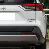 Car Styling Trunk Fender Side Badge Body Tailgate Sticker for Toyota 4WD Aygo CHR Auris Auto Emblem Decal Exterior Accessories