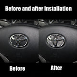 Car Steering Wheel Emblem Sticker for Toyota
