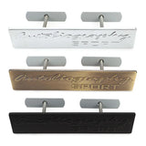 Land Rover Autobiography Logo Metal Car Rear Sticker Decal Auto Front Grille Emblem Badge