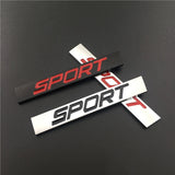 Modified Sport Logo for Audi A4L Q5L A5 A3 A6 C5 Q5 Q7 R8 RS5 Metal Car Body Emblem Sticker