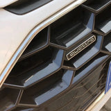 Audi Quattro Logo ABS Car Front Grille Emblem Badge Four-Wheel Drive Tail Standard Sticker