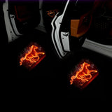 2pcs Ford Mustang Shelby Wireless Car Welcome Door Laser Projection LED Light