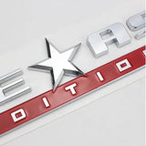 Jeep Texas Edition ABS Car Rear Sticker Decal Auto Body Side Emblem Badge
