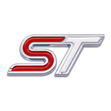 Ford ST Logo Metal Car Rear Sticker Auto Body Side Emblem Badge Decal