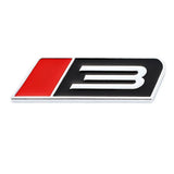 Ford Number 3 Metal Car Front Grille Emblem Badge Rear Sticker Decal