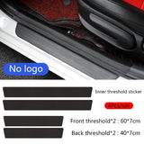 Lincoln Carbon Fiber Car Door Threshold Scratch Proof Sticker Decal