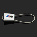 BMW M Power Logo Metal Car Keychain Key Rings Pendant