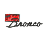 Ford Bronco Sport ABS Car Rear Sticker Auto Fender Side Emblem Badge Decal