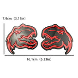 Dodge RAM TAX Logo Metal Car Side Body Sticker Rear Trunk Emblem Badge Decal