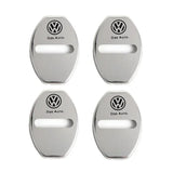 4pcs/set Volkswagen VW GTI Rline Stainless Steel Car Door Lock Cover Protection