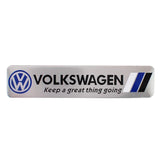 Volkswagen VW Logo Aluminum Alloy Car Body Sticker Nameplate Rear Emblem Badge Decal