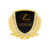Lexus Metal Diamond Car Rear Sticker Auto Window Emblem Badge Decal
