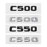 Mercedes Benz C250 C260 C300 C320 C350 C500 C550 ABS Car Rear Sticker