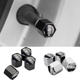 4pcs/set Lincoln Car Air Valve Stem Cap Auto Tyre Valve Covers