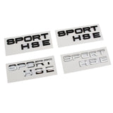 Land Rover SPORT HSE Logo ABS Letter Car Rear Sticker Decal Emblem Badge