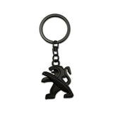 Peugeot Logo Metal Car Key Rings Keychain Pendant