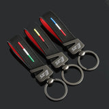 BMW i3s Logo Suede Car Keychain Keyring Key Pendant