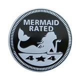 Jeep 4X4 Round Alloy Car Body Side Emblem Badge Rear Sticker Decal