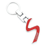 3D Metal S Emblem Car Keychain Key Ring for Mini Cooper S