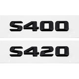 Mercedes Benz S400 S420 S430 S450 S500 S550 S600 S650 Car Rear Sticker Emblem Badge