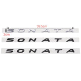 Hyundai SONATA Logo ABS Car  Rear Sticker Decal Trunk Emblem Badge