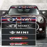 130x21cm MINI Cooper Car Front Trunk Windshield Sunshade Sticker Decal