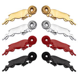 2PCS Dodge Sheep Metal Car Body Side Sticker Trunk Emblem Badge Decal