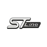 6x2.1cm Ford ST Line Metal Car Side Sticker Trunk Emblem Badge Decal