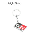Toyota GR Sport Metal Car Key Rings Keychain Pendant