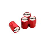 4pcs/set KIA Car Air Valve Stem Cap Auto Tyre Valve Covers