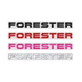 Subaru Forester Metal Letter Car Rear Sticker Decal Emblem Badge