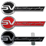 Land Rover SV Autobiography Metal Car Front Grille Emblem Badge Trunk Sticker Decal